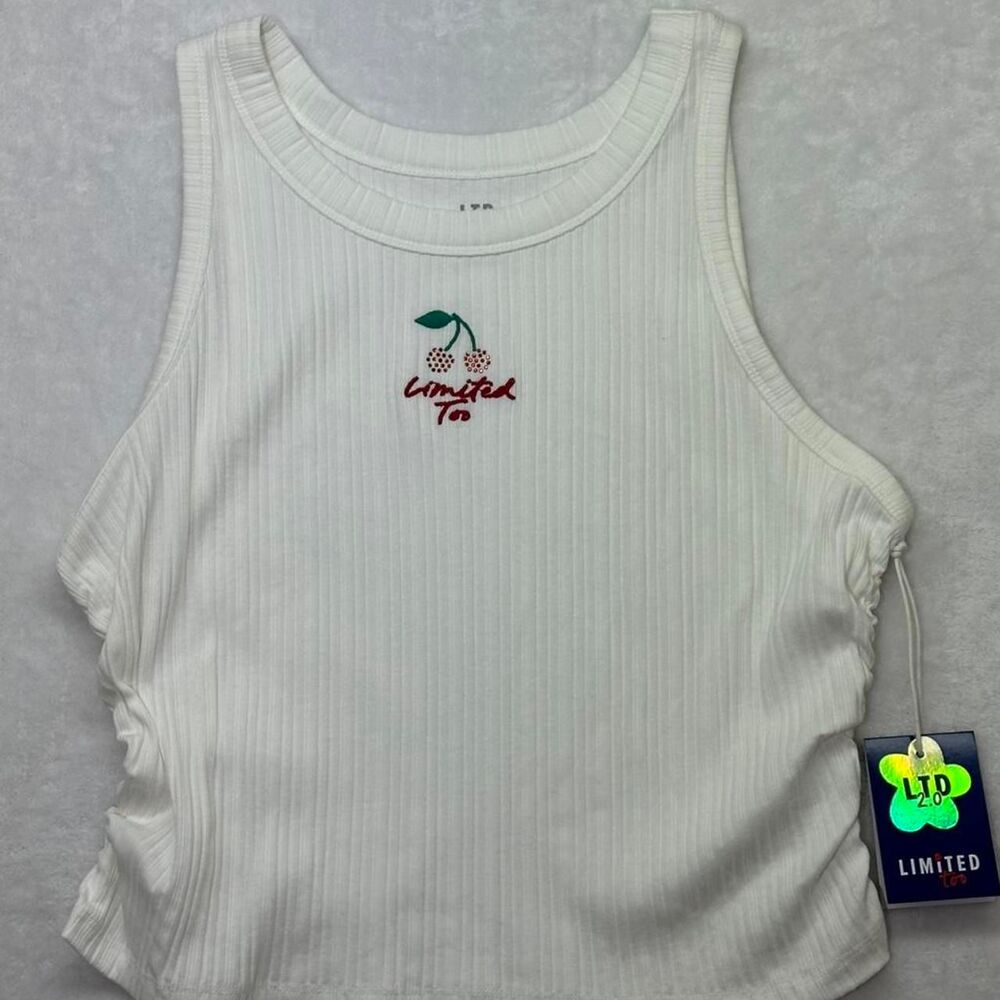 Limited-too Women's White tank top